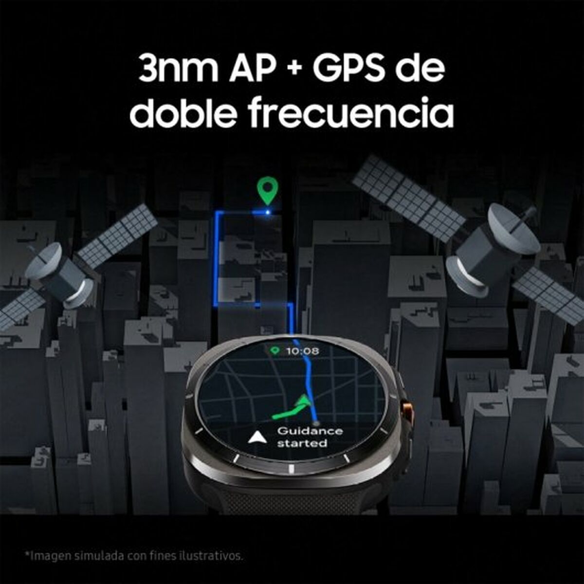 Smartwatch Samsung L705 Titanio Plateado